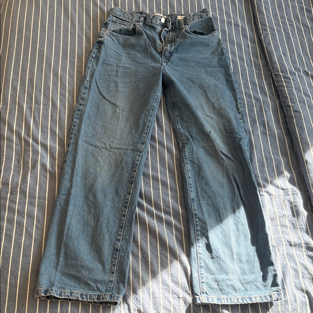 Cotton On Blue Straight Leg Jeans